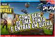 Como sair do Fortnite em outros dispositivos